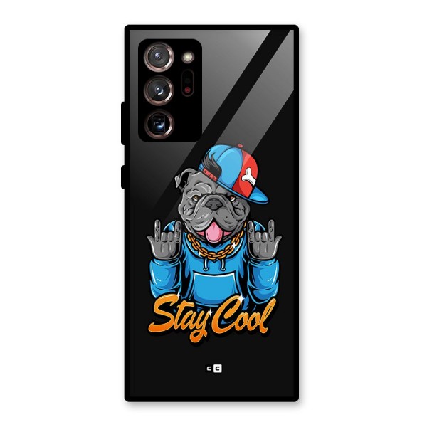 Chill Calm Cool Glass Back Case for Galaxy Note 20 Ultra