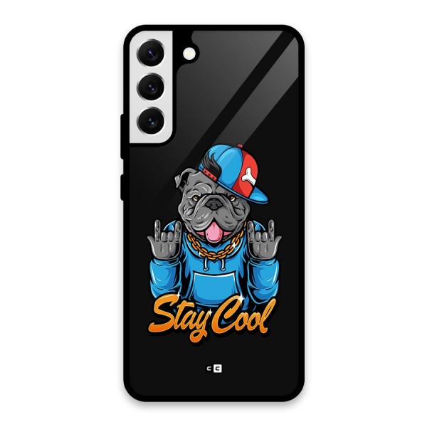 Chill Calm Cool Glass Back Case for Galaxy S22 Plus 5G