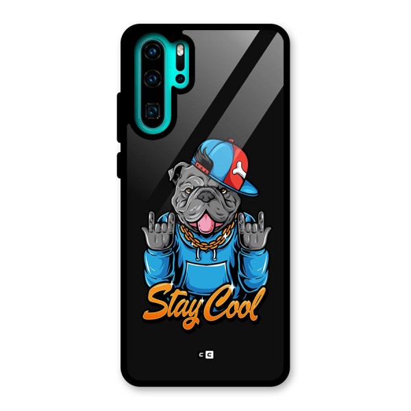 Chill Calm Cool Glass Back Case for Huawei P30 Pro