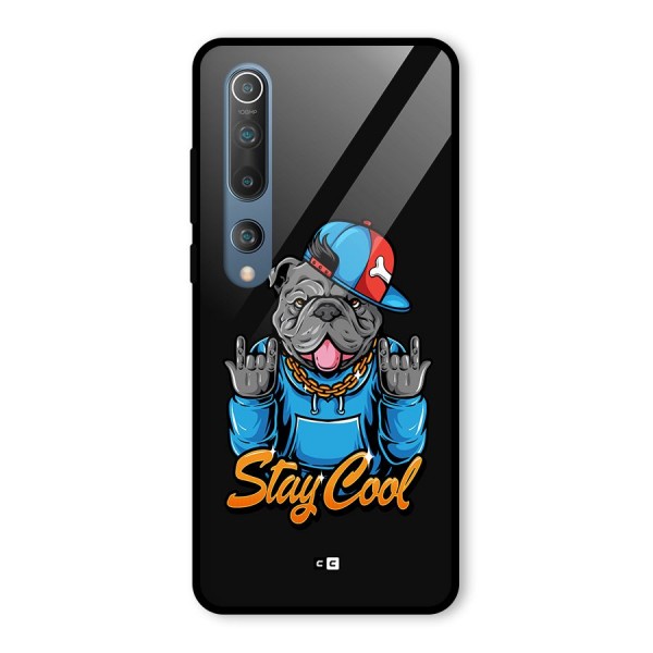 Chill Calm Cool Glass Back Case for Mi 10