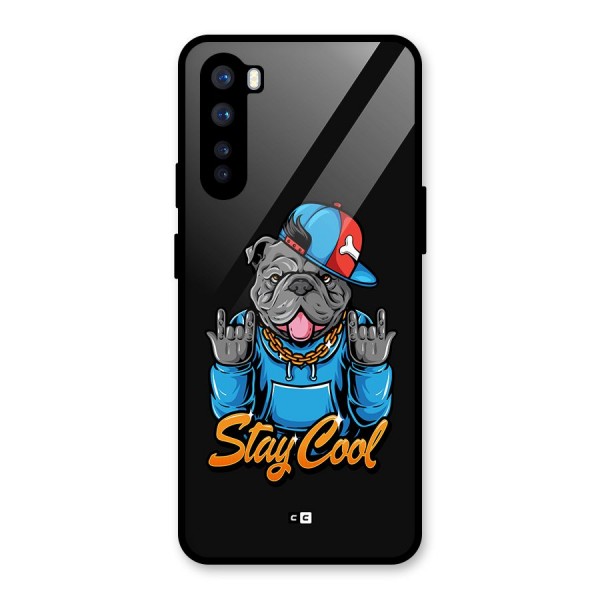 Chill Calm Cool Glass Back Case for OnePlus Nord
