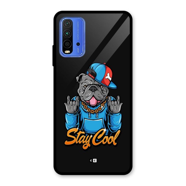 Chill Calm Cool Glass Back Case for Redmi 9 Power