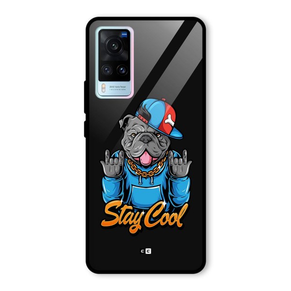 Chill Calm Cool Glass Back Case for Vivo X60