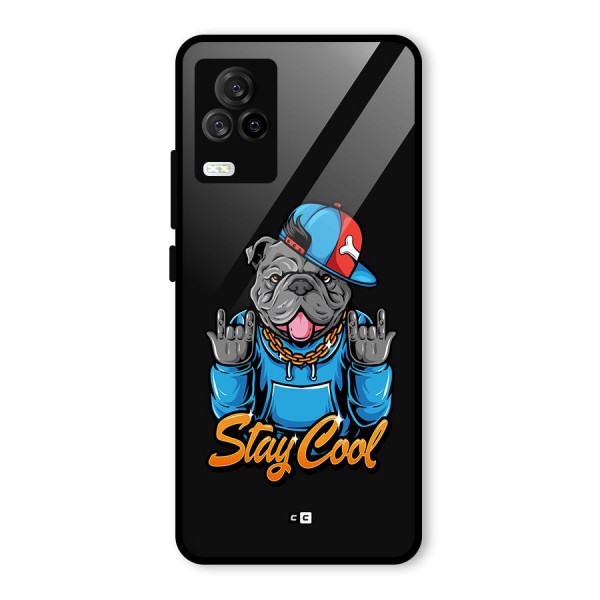 Chill Calm Cool Glass Back Case for Vivo iQOO 7 Legend 5G