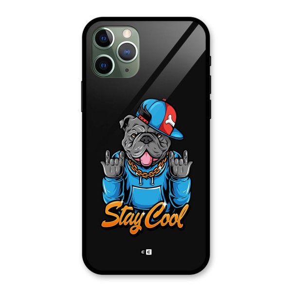 Chill Calm Cool Glass Back Case for iPhone 11 Pro