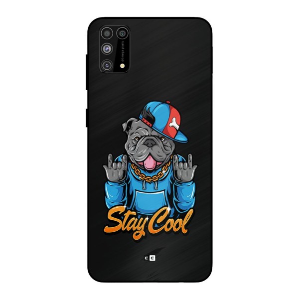 Chill Calm Cool Metal Back Case for Galaxy F41