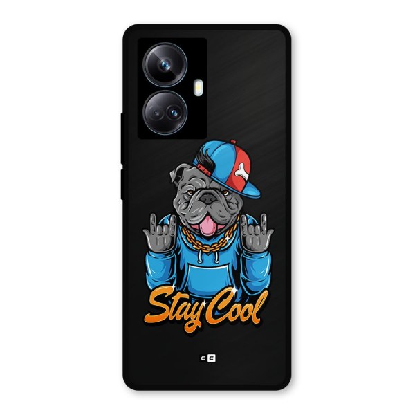 Chill Calm Cool Metal Back Case for Realme 10 Pro Plus