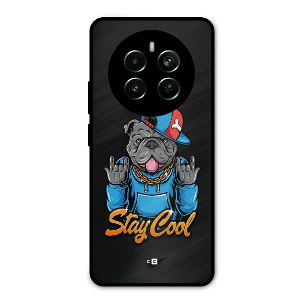 Chill Calm Cool Metal Back Case for Realme 12 Pro Plus