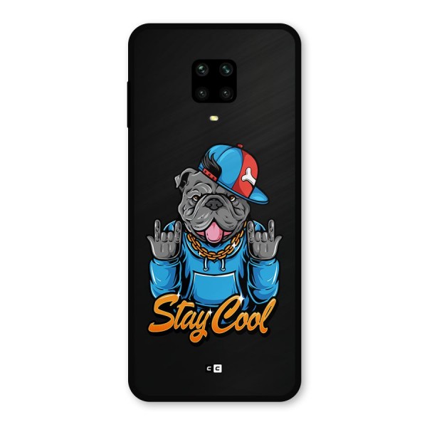 Chill Calm Cool Metal Back Case for Redmi Note 9 Pro Max