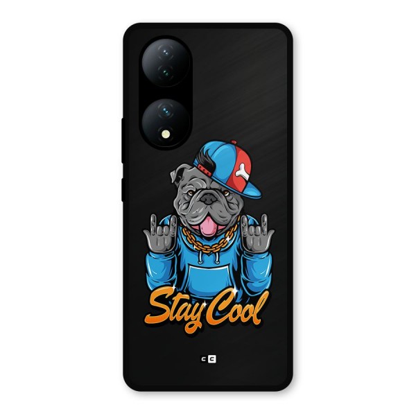 Chill Calm Cool Metal Back Case for Vivo T2
