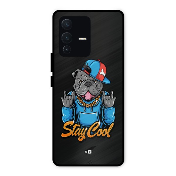 Chill Calm Cool Metal Back Case for Vivo V23 5G