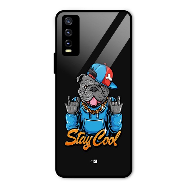Chill Calm Cool Metal Back Case for Vivo Y20t