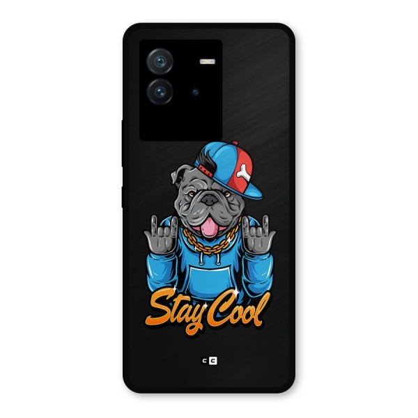 Chill Calm Cool Metal Back Case for iQOO Neo 6 5G