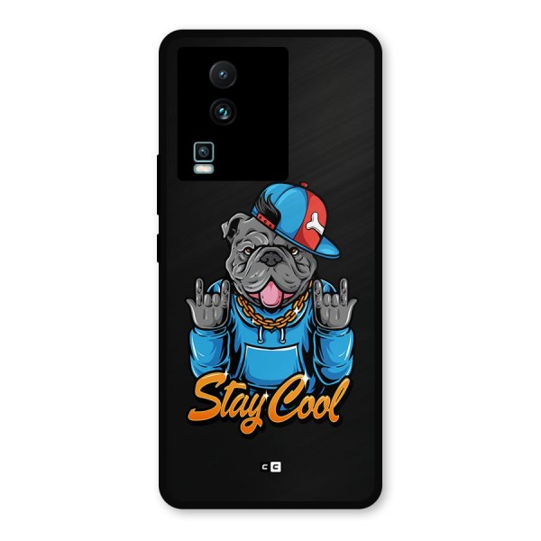 Chill Calm Cool Metal Back Case for iQOO Neo 7 Pro