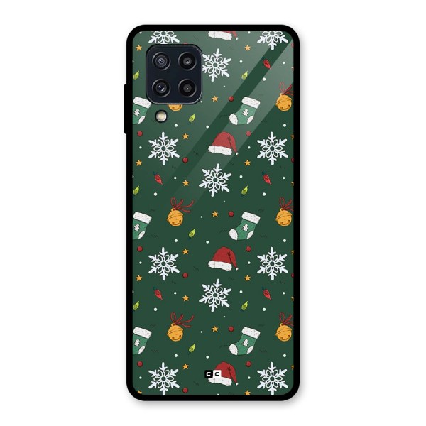 Christmas Call Glass Back Case for Galaxy M32