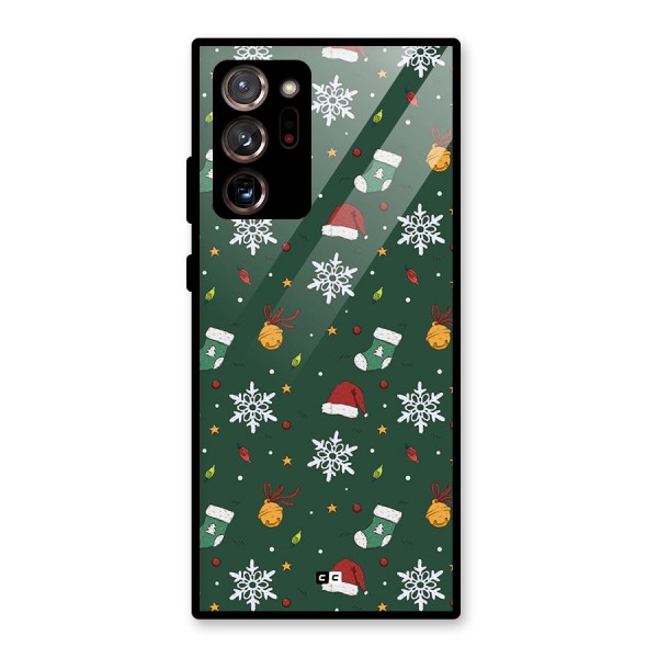 Christmas Call Glass Back Case for Galaxy Note 20 Ultra 5G
