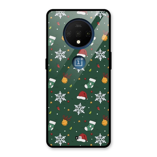 Christmas Call Glass Back Case for OnePlus 7T