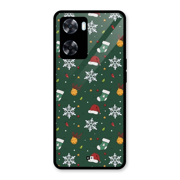 Christmas Call Glass Back Case for Oppo A77