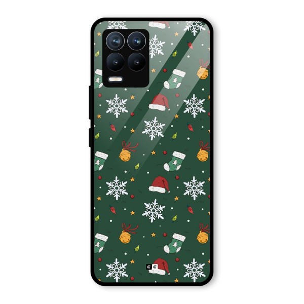 Christmas Call Glass Back Case for Realme 8 Pro