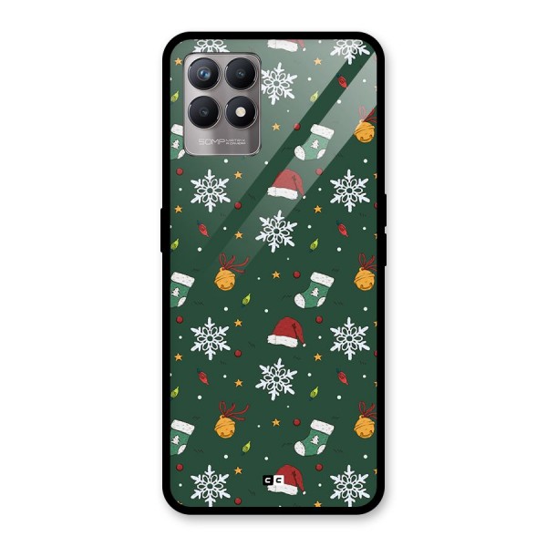 Christmas Call Glass Back Case for Realme Narzo 50