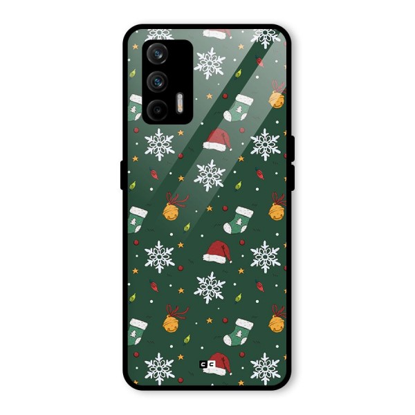 Christmas Call Glass Back Case for Realme X7 Max