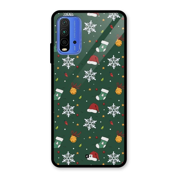 Christmas Call Glass Back Case for Redmi 9 Power