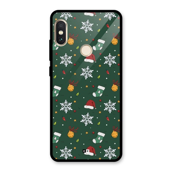 Christmas Call Glass Back Case for Redmi Note 5 Pro