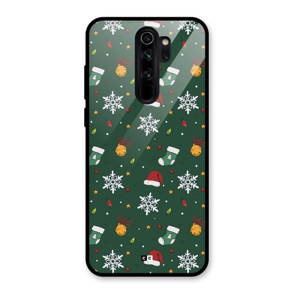 Christmas Call Glass Back Case for Redmi Note 8 Pro