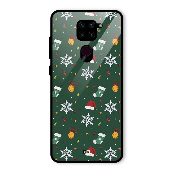 Christmas Call Glass Back Case for Redmi Note 9