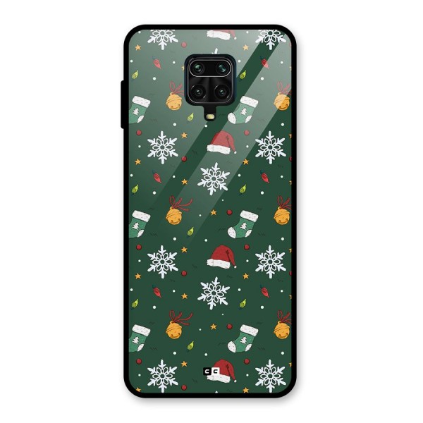 Christmas Call Glass Back Case for Redmi Note 9 Pro Max