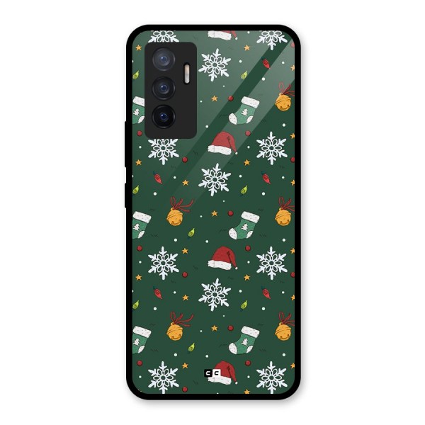 Christmas Call Glass Back Case for Vivo V23e
