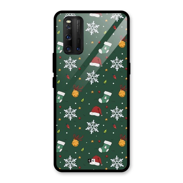 Christmas Call Glass Back Case for Vivo iQOO 3