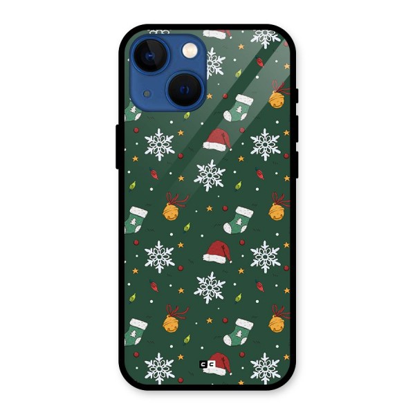 Christmas Call Glass Back Case for iPhone 13 Mini