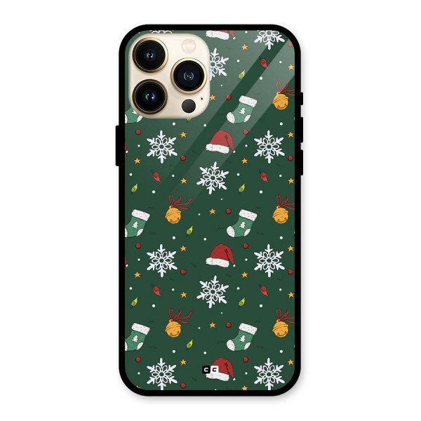 Christmas Call Glass Back Case for iPhone 13 Pro Max