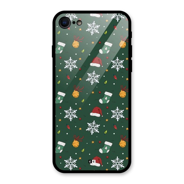 Christmas Call Glass Back Case for iPhone SE 2022