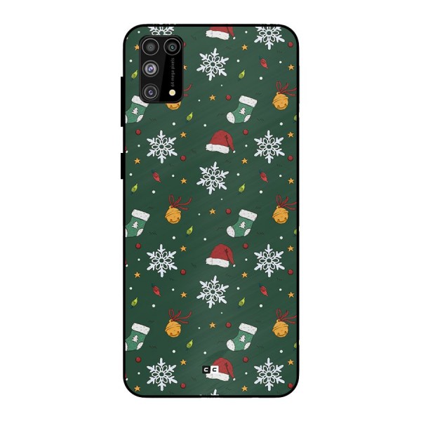 Christmas Call Metal Back Case for Galaxy M31