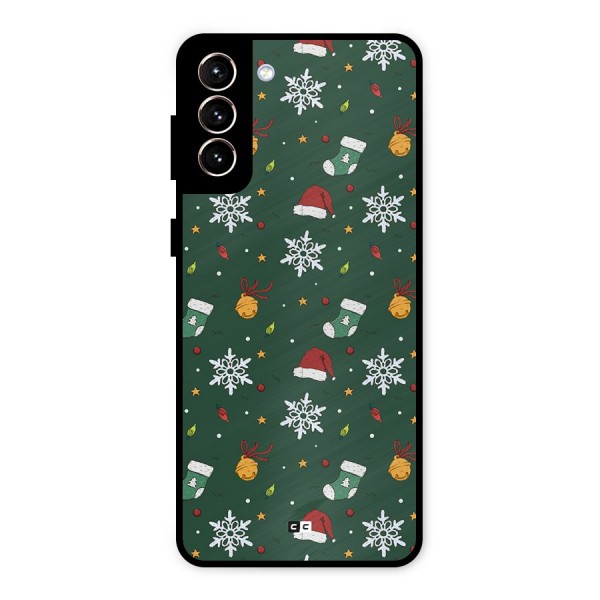 Christmas Call Metal Back Case for Galaxy S21 Plus