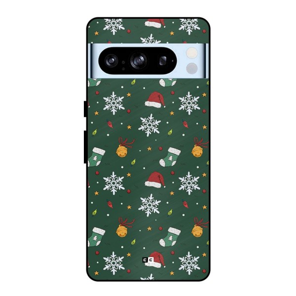 Christmas Call Metal Back Case for Google Pixel 8 Pro