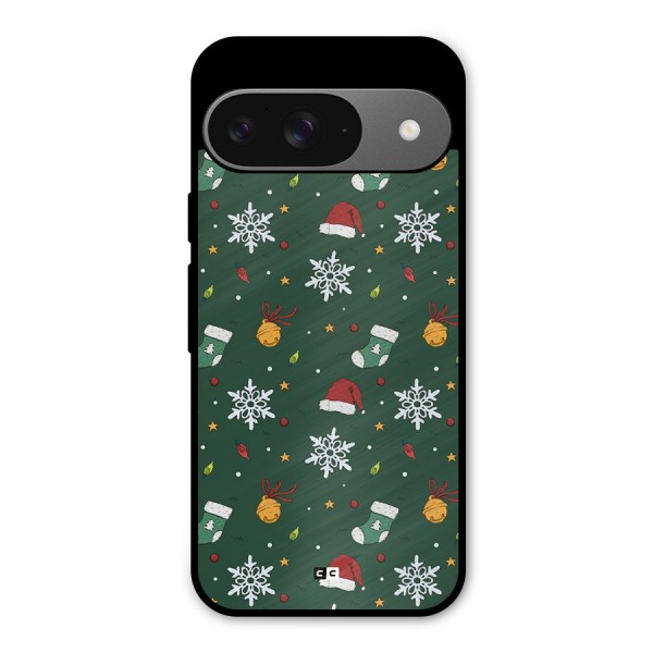 Christmas Call Metal Back Case for Google Pixel 9