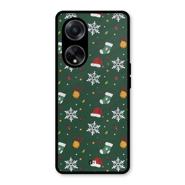 Christmas Call Metal Back Case for Oppo F23