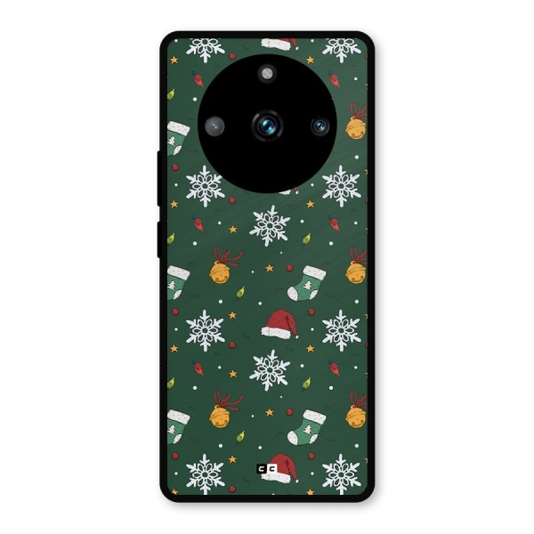 Christmas Call Metal Back Case for Realme 11 Pro Plus