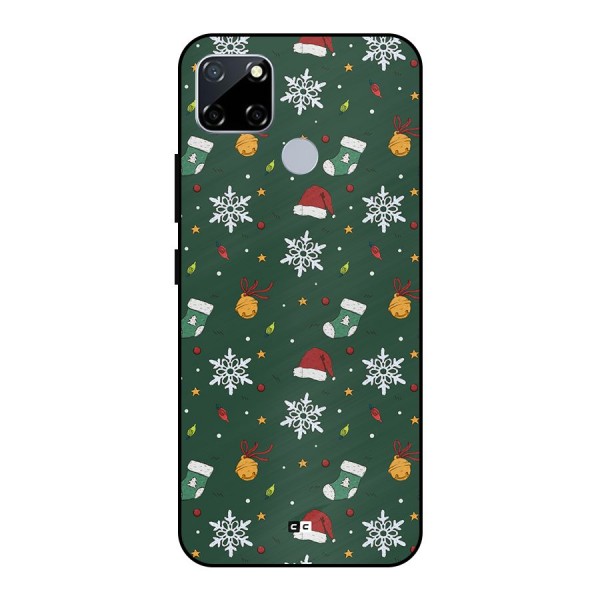 Christmas Call Metal Back Case for Realme Narzo 30A