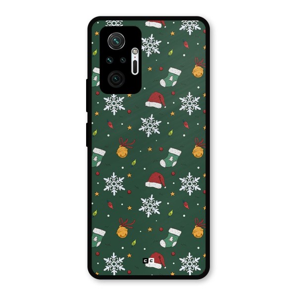 Christmas Call Metal Back Case for Redmi Note 10 Pro Max