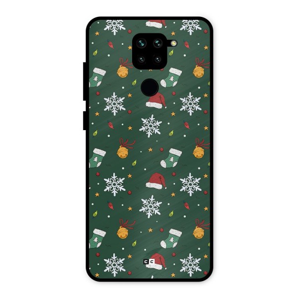 Christmas Call Metal Back Case for Redmi Note 9