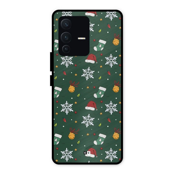 Christmas Call Metal Back Case for Vivo V23 5G