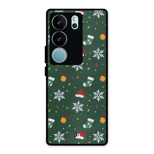 Christmas Call Metal Back Case for Vivo V29