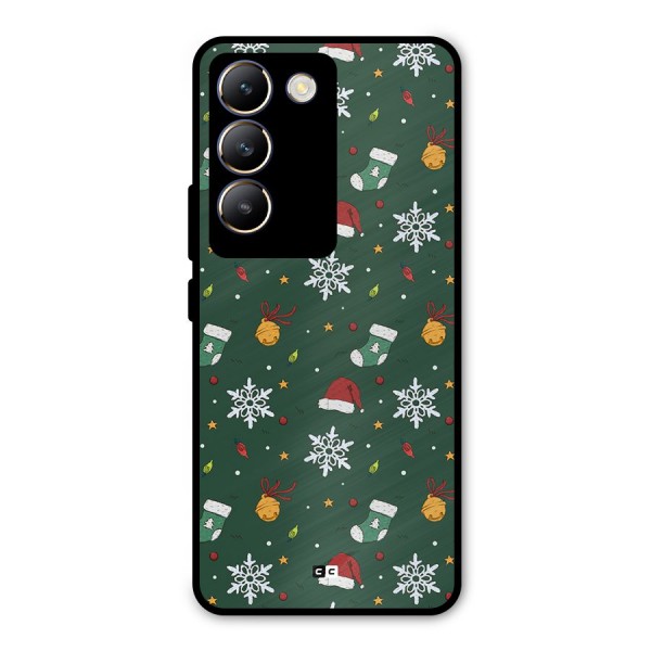 Christmas Call Metal Back Case for Vivo Y200e