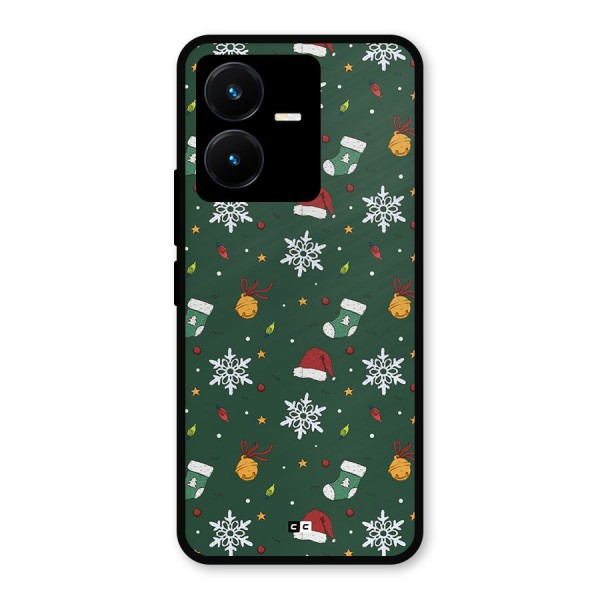 Christmas Call Metal Back Case for Vivo Y22
