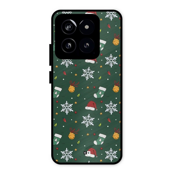 Christmas Call Metal Back Case for Xiaomi 14