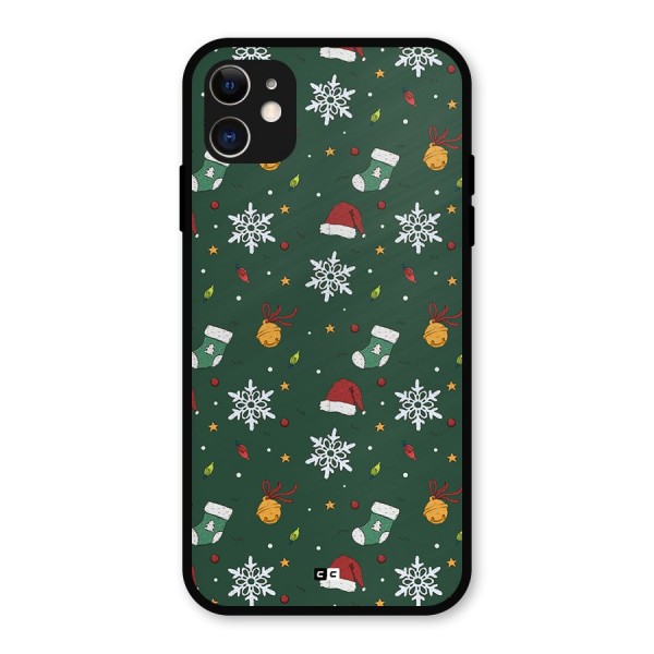 Christmas Call Metal Back Case for iPhone 11